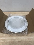 Nicor 17505 6 In. White Recessed Flat Albalite Metal Shower Trim. Fixed Price $16.14.