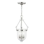 Livex Lighting Jefferson 3 Polished Nickel Chain Lantern. Fixed Price $208.99.
