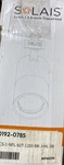 Solais 0205-0157 Lucie 3" Trackhead LCM-1-FL-830-2000-BK-J. Fixed Price $31.00.
