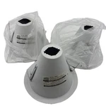 Lot Of 3 Elite Lighting AF640 6" White Baffle Trim Deep Self Flange Air-shut. Fixed Price $22.49.