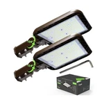 150W Parking Lot Lights, 22500LM(150LM/W) Adjustable Slip Fitter Mount Street.... Fixed Price $188.63.