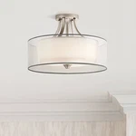 Kichler Lacey 20" Wide Antique Pewter Ceiling Light Fixture. Fixed Price $664.99.