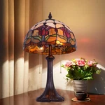 Tulip Pattern Table Lamp Tiffany 2-LIGHTS Desk Home Office Study. Fixed Price $181.99.