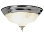 Monument 558729 Decorative Ceiling Fixture, 13"X 6", Brushed Nickel. Fixed Price $33.99.
