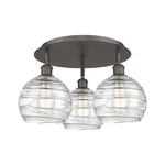 Innovations Lighting 516-3C-11-20 Athens Deco Swirl Flush Oil Rubbed. Fixed Price $417.12.
