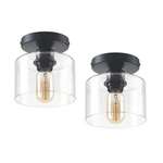 Modern Semi-flush Mount Ceiling Light, Rustic Fixture For Close.... Fixed Price $52.01.