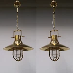 Pendant Light Hanging Ceiling Brass Lamp Farmhouse Warehouse Room Restaurant. Fixed Price $250.00.
