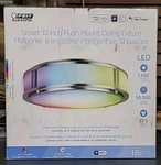 Feit Electric 3011362 5.5 14.6 In. Nickel Ceiling Fixture. Fixed Price $49.99.