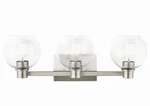 Kichler Lighting Harmony 3 45894 Bathroom Vanity Brushed Nickel. Fixed Price $79.00.