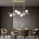 Led Mid Century Modern Linear Chandeliers 7-LIGHT Pendant. Fixed Price $121.70.