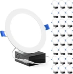 Sunco 24 Pack Inch Ultra Thin Led Recessed Ceiling Lights Slim, 6000K Daylight. Fixed Price $145.99.