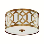 Crystorama 2263-AG Jennings 16.25" 3-LIGHT Flush Mount Aged Brass. Fixed Price $498.00.