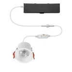 Commercial Electric Slim Baffle Integrated Led 2 Round Canless Recessed Light. Fixed Price $12.34.