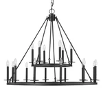 Millennium Lighting 46718 Florence 42"W Taper Candle - Black. Fixed Price $799.90.