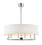James Allan HVLCH85475 Butte 6 Light 31"W Taper Candle Drum - Nickel. Fixed Price $2869.00.