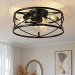 Cool Any Room Fast - 15.8IN Led Ceiling Fan With Remote Control. Fixed Price $89.99.