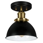 Design House 588319 Savannah 8"W Semi-flush Ceiling Fixture Matte Black /. Fixed Price $57.07.