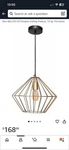 Renwil LPC137 Empire Light 6 Inch Gold Pendant Ceiling Ren-wil. Fixed Price $18.19.