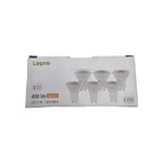 Lepro GU10 Led Bulbs Dimmable 5.5W 3000K Soft Warm 40 Spotlight (6 Pack). Fixed Price $19.99.
