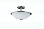 Flushmount Progress Lighting Replay 1-LIGHT Brushed Nickel Led Semi-flush. Fixed Price $42.99.