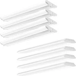 8PK Antlux Led Wraparound Ceiling Slim Light Fixtures 50 Watt 4 Foot. Fixed Price $260.00.
