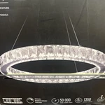 Artika Celebrity 20-WATT Led Chrome Pendant/clear Crystals Light Free Shipping. Fixed Price $100.00.