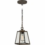 Vaxcel P0050 Grant 1 Light 7 Inch Burnished Bronze Mini Pendant. Fixed Price $36.99.