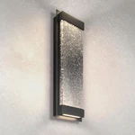Led 18" Bubble Glass Wall Light Fixture, Outdoor & Indoor Seeded Sconce 3CCT,. Fixed Price $131.99.
