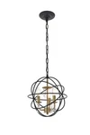 Black - Brass Orb Globe Dining Room Chandelier Crystal Pendant Lighting 3. Fixed Price $229.22.