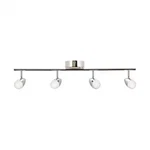 Afx EVAF0618L30D1PC 4 Light Led Fixed Rail, Chrome. Fixed Price $146.00.