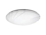 Lithonia Lighting 10512 M4 Crenelle 14" White Fluorescent Flush Mount Ceiling. Fixed Price $65.00.