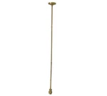 Pottery Barn Light Fixture Pendant Pole Kit Antique Brass 7761039 New. Fixed Price $68.00.