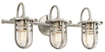 Kichler 45133NI Caparros 3-LIGHT Bath In Brushed Nickel. Fixed Price $449.99.