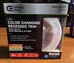Commercial Electric 6 In. Adjustable Lighting Options Led Recessed. Fixed Price $8.55.
