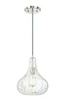 Austin Allen & Co 1-LIGHT Pendant Polished Nickel 9B239A. Fixed Price $22.00.