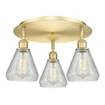 Innovations Lighting 516-3C-10-18 Conesus Flush Satin Gold /. Fixed Price $448.80.