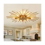 Zglaojt Semi Flush Mount 8 Ceiling Modern Metal Lighting .... Fixed Price $115.87.