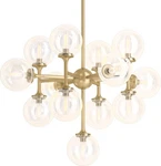 Kohler Lighting 31767-CH13 Bellera 32"W Sputnik Brushed Moderne Brass. Fixed Price $2091.90.