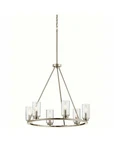 Kichler Marita 6-LIGHT Brushed Nickel Transitional Chandelier. Fixed Price $105.55.