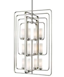 Z-lite 6000-12 Aideen Light 24"W 3 Tier Shaded Chandelier Nickel. Fixed Price $644.86.