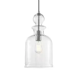Home Decorators Collection 8.38 In. 1-LIGHT Brushed Nickel Pendant(new). Fixed Price $79.99.