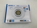 Nicor Lighting DGD211204KRDWH Nib 2" Led Recessed Eyeball See Pics #B37. Fixed Price $28.00.