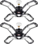 Pack Led Garage Light,super Bright Screw E26/E27 Ceiling 200W 2PC, Black. Fixed Price $54.82.