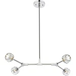 Elegant Lighting 3508D30C Zayne 4 29 Inch Chrome Pendant Ceiling. Fixed Price $276.00.