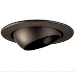 2PK Progress Lighting 4 In. Antique Bronze Recessed Eyeball Trim New. Fixed Price $29.99.