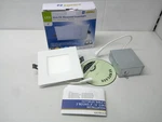 Topaz RDL/4SQ/9/5CTS-46 4" 5CCT Selectable Downlight 9W Square. Fixed Price $11.99.