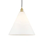 Innovations Lighting 616-1P-18-16 Berkshire Pendant Satin Gold /. Fixed Price $321.20.