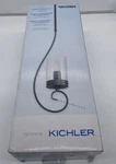 Diana Kichler Mini Pendant Lighting Fixture Cylinder Clear Glass Bronze. Fixed Price $43.99.
