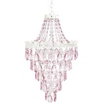 Tadpoles Pendant Chandelier - Pink Sapphire 12 X 20 Hardwired Instal.... Fixed Price $96.87.