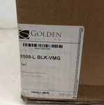 Golden Lighting Ingalls 1-LIGHT Black Large Pendant Glass Shade 0508-L Blk-vmg. Fixed Price $119.99.